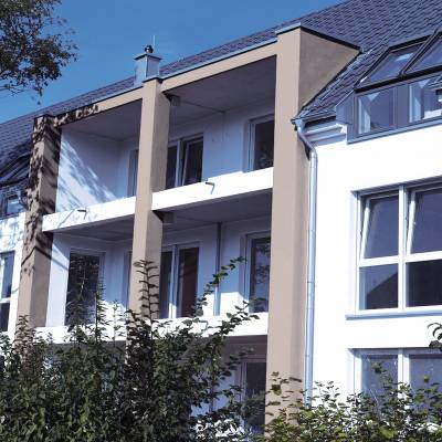 Zero-Lacke Fassadenfarbe E042 | Hellrosa Kristallrosa