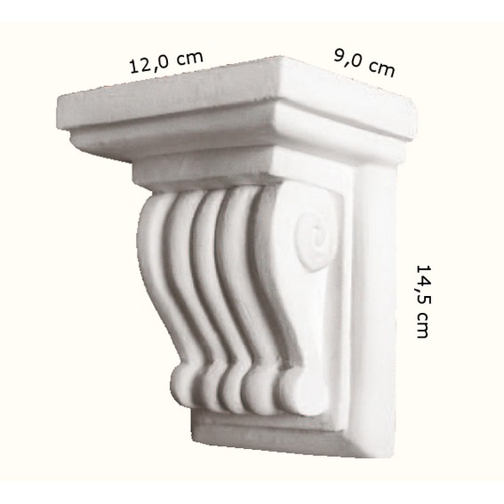 Wandkonsolen aus Gipsstuck vom Profi | Profistuck